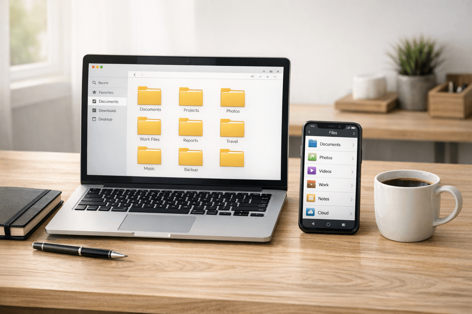organizar arquivos digitais
